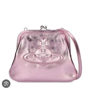 Vivienne Westwood Pink Metallic Bag